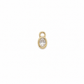 Mini Oval | Sterling Silver Piercing Charm