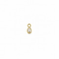 Mini Pear | Sterling Silver Piercing Charm
