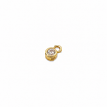 Mini Round | Sterling Silver Piercing Charm