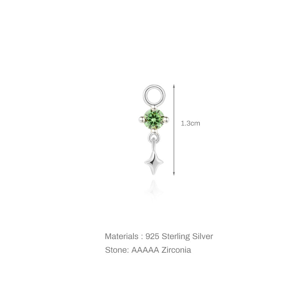 Morning Star | Sterling Silver Earring Charms
