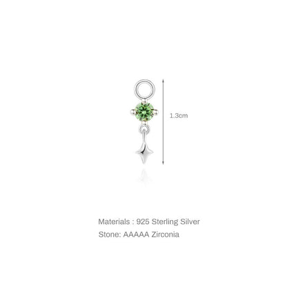 Morning Star | Sterling Silver Earring Charm
