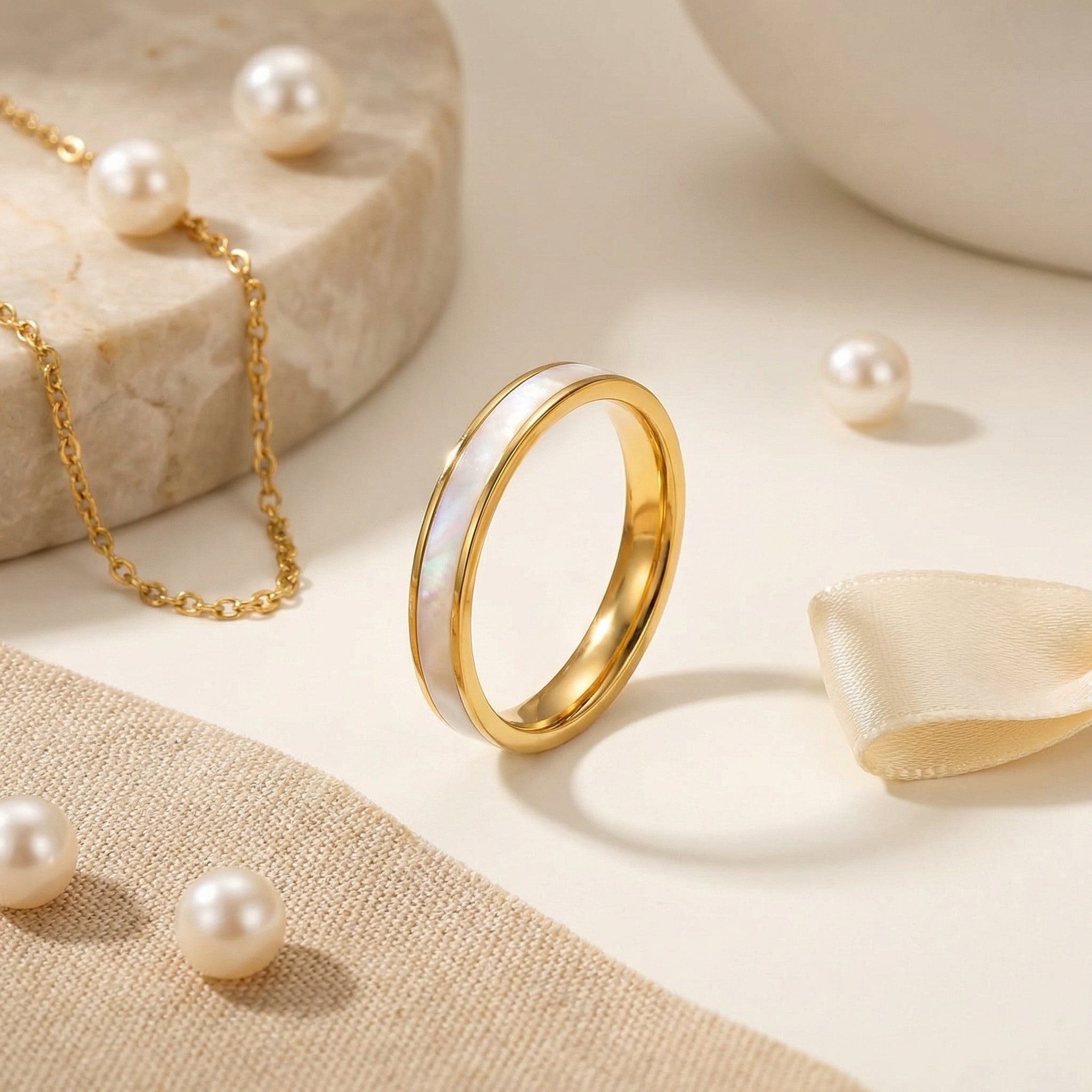 Mother of Pearl Ring