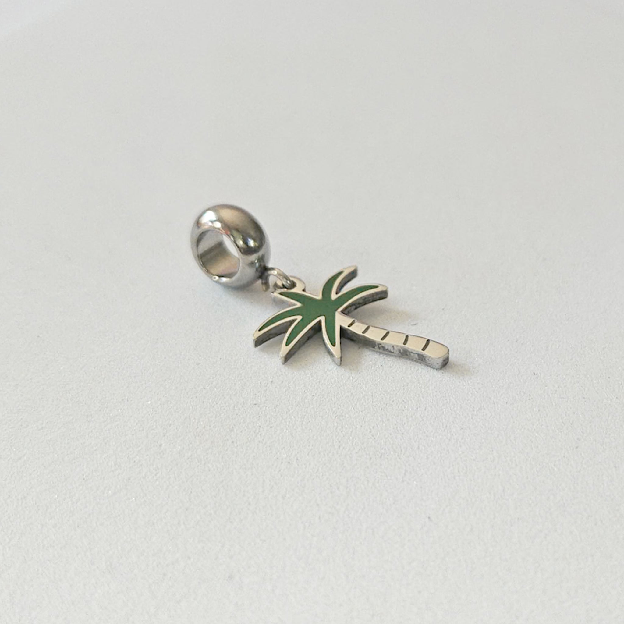 Palm Tree Pendant Bracelet Charm