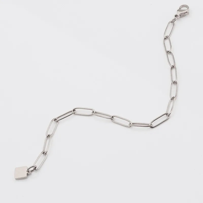 Paperclip Bracelet - Engravable