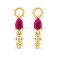 Pink Royale | Sterling Silver Earring Charms