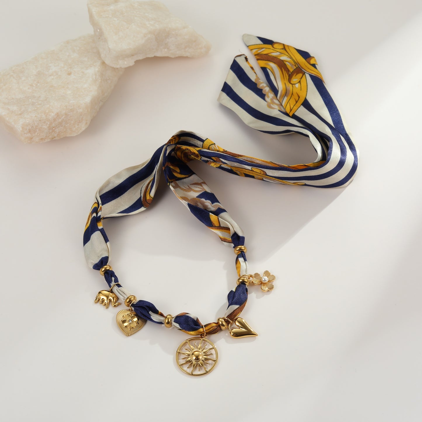 Resort Silk Necklace
