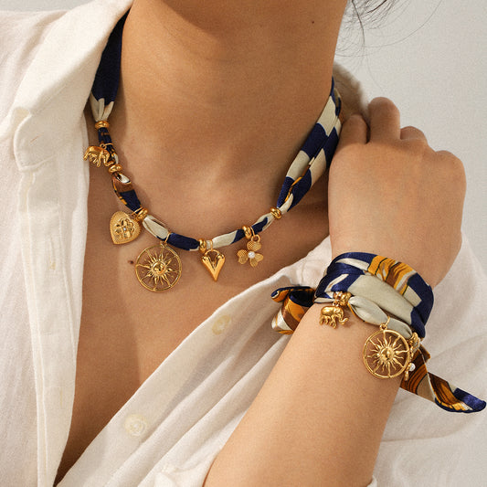 Resort Silk Necklace