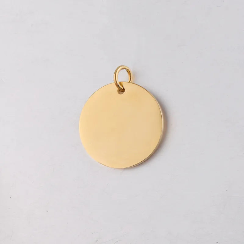 17mm Blank Round Disc