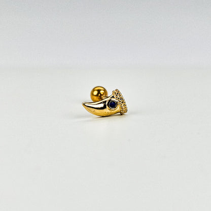 Shark Tooth | Stainless Steel Screw Ball Stud