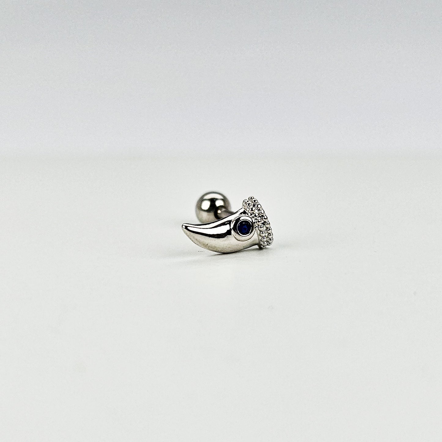 Shark Tooth | Stainless Steel Screw Ball Stud