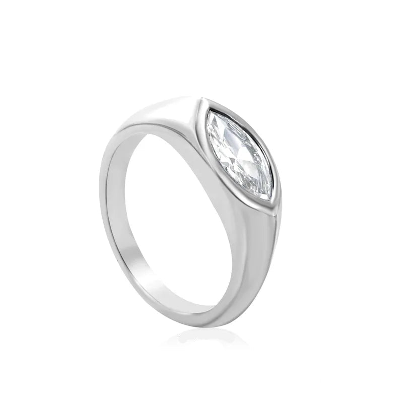 Marquise Signet Ring