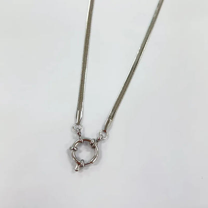 Flat Snake Signoretti Buckle Chain