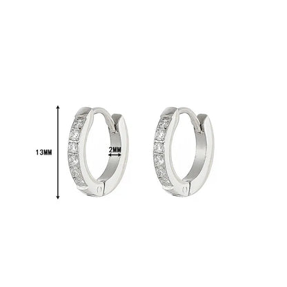 Titanium Gem Huggies