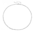 38cm Skinny Paperclip Necklace