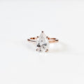 Classic Pear Cut Solitaire Ring