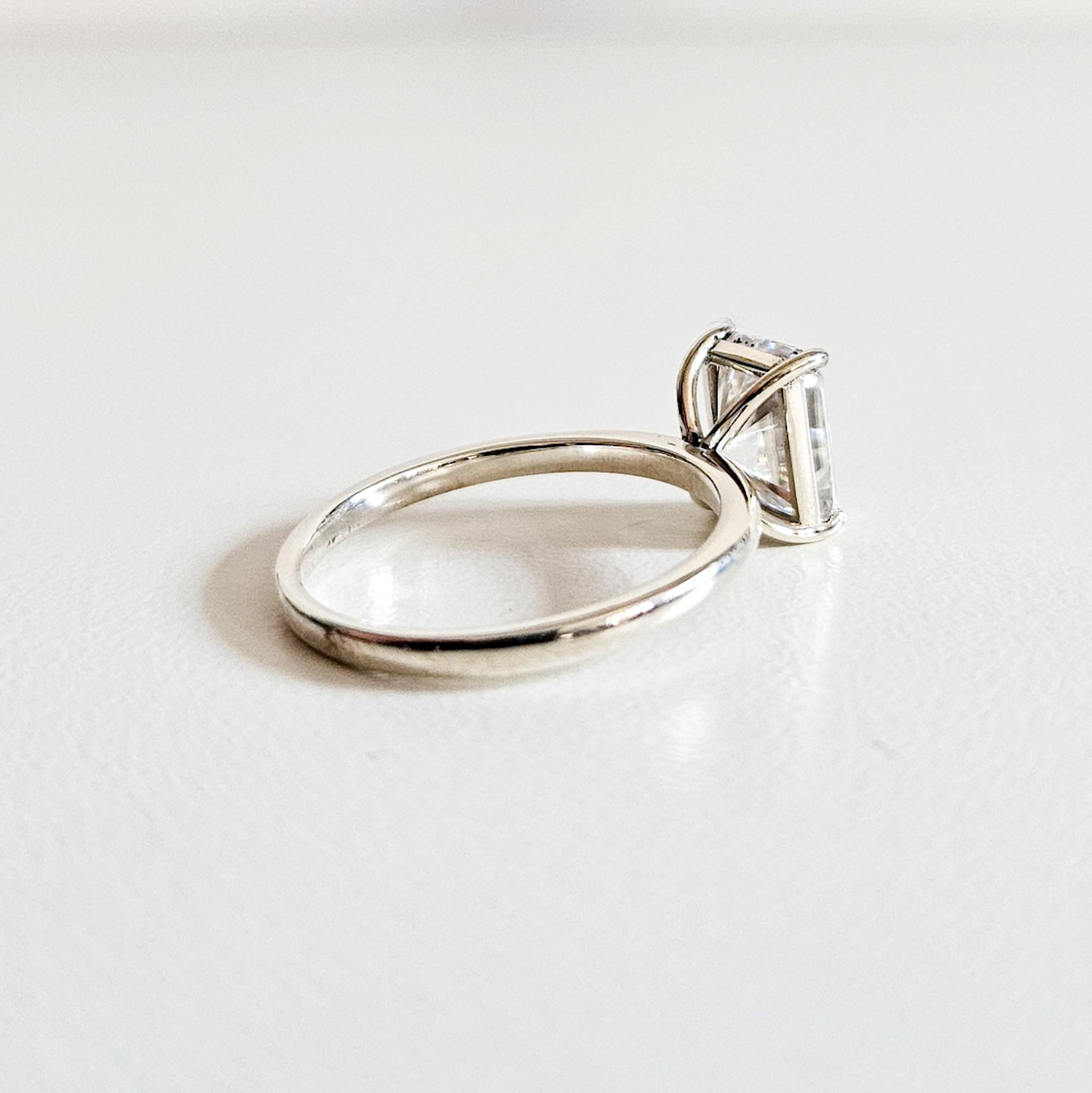 Classic Radiant Cut Solitaire Ring