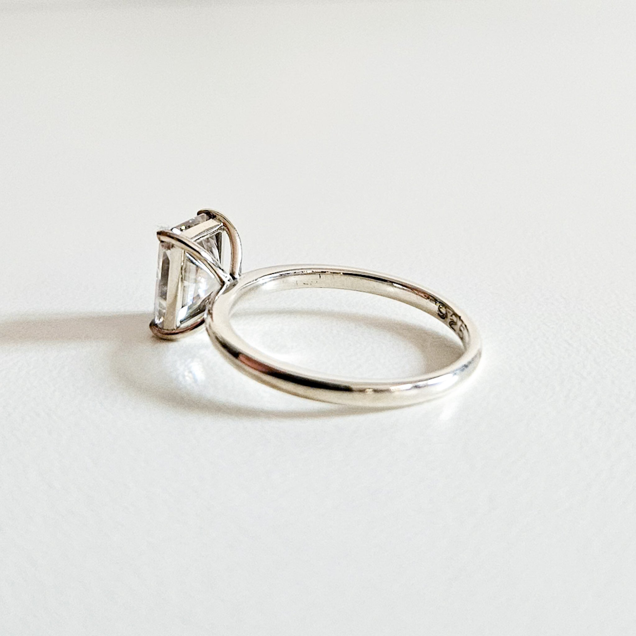 Classic Radiant Cut Solitaire Ring