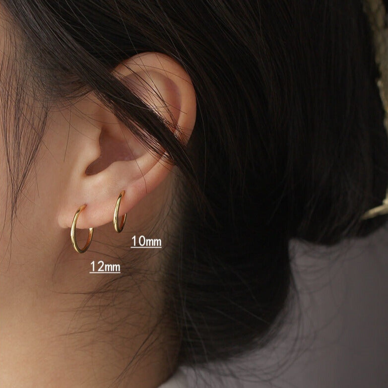 1.2mm | Sterling Silver Seamless Clicker Ring 16G Gauge