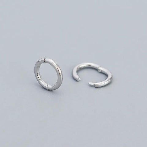 1.2mm | Sterling Silver Seamless Clicker Ring 16G Gauge