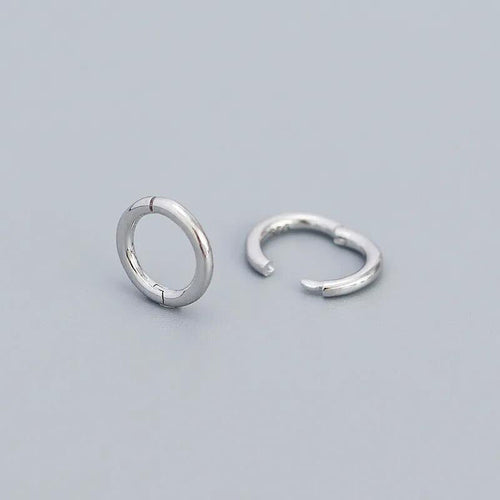 1.2mm | Sterling Silver Seamless Clicker Ring 16G Gauge
