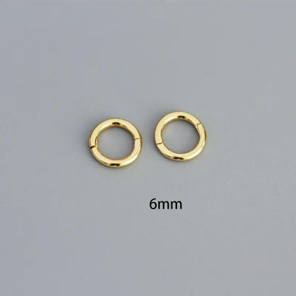 Round Seamless Segment Ring (6mm) in Sterling Silver