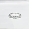 Seven Stone Moissanite Band