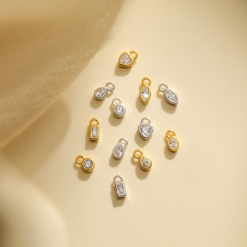Mini Marquise | Sterling Silver Piercing Charm