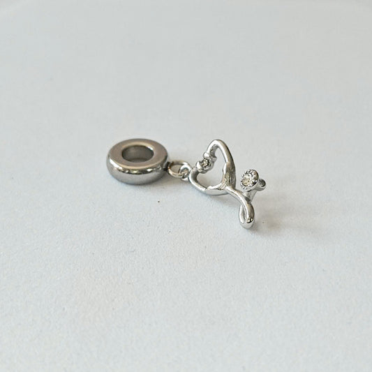 Stethoscope Pendant Charm Bracelet Charm