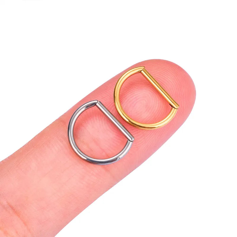 10mm Straight Bar | G23 Titanium Clicker Ring