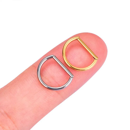 10mm Straight Bar | G23 Titanium Clicker Ring