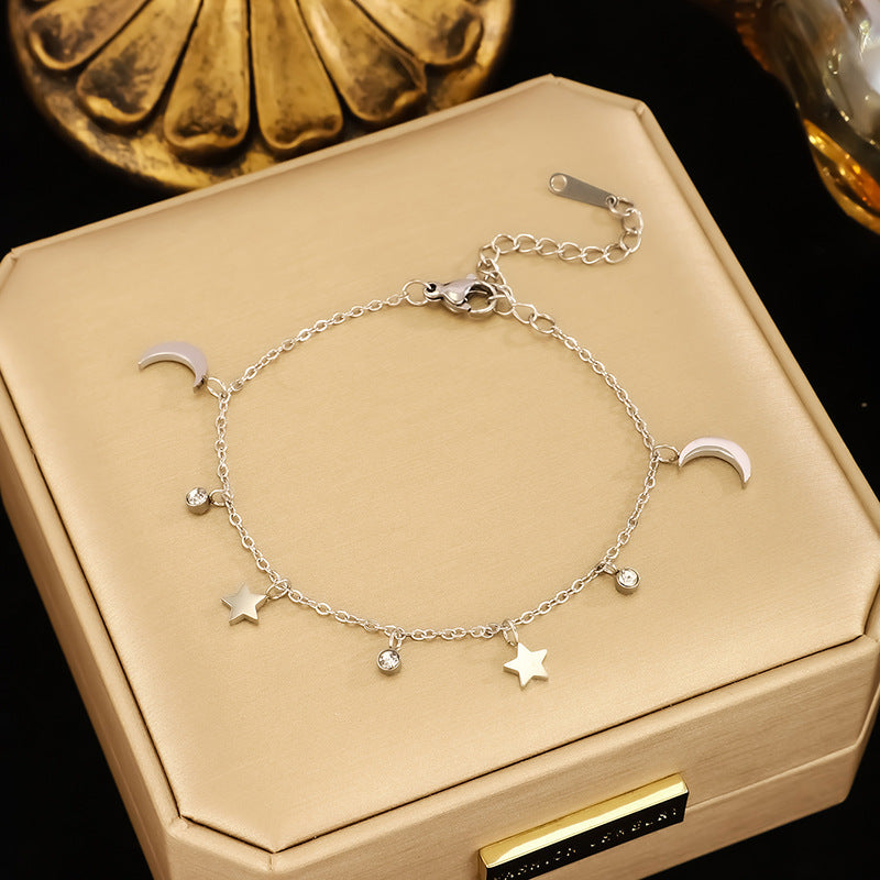 Sun, Moon, Star Bracelet