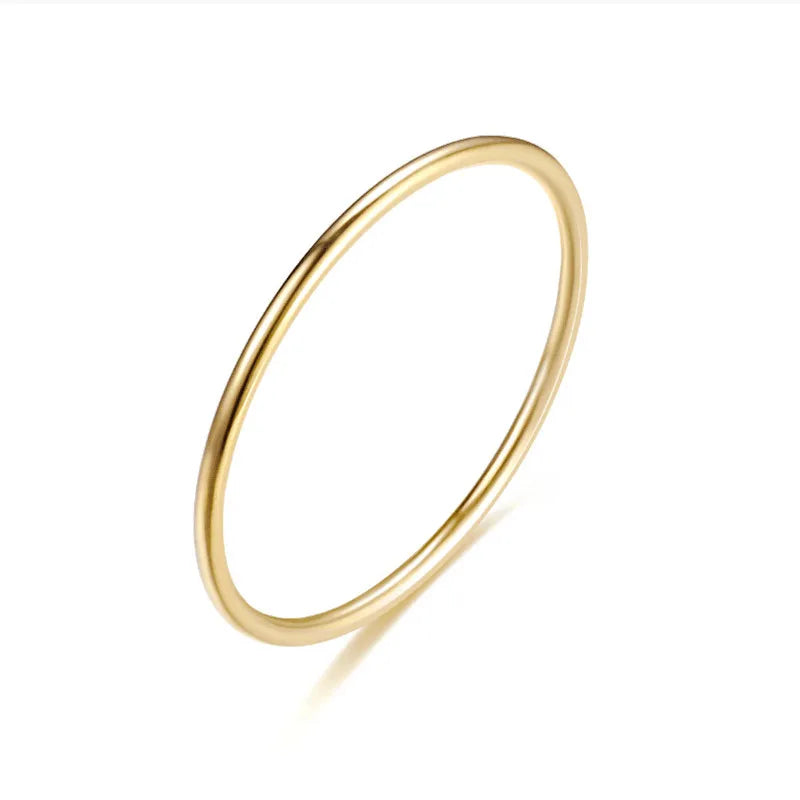 Tarnish Free Super Skinny Stack Ring