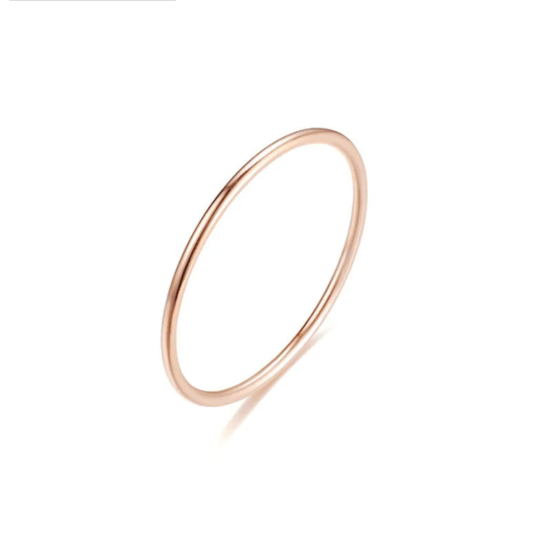 Tarnish Free Super Skinny Stack Ring