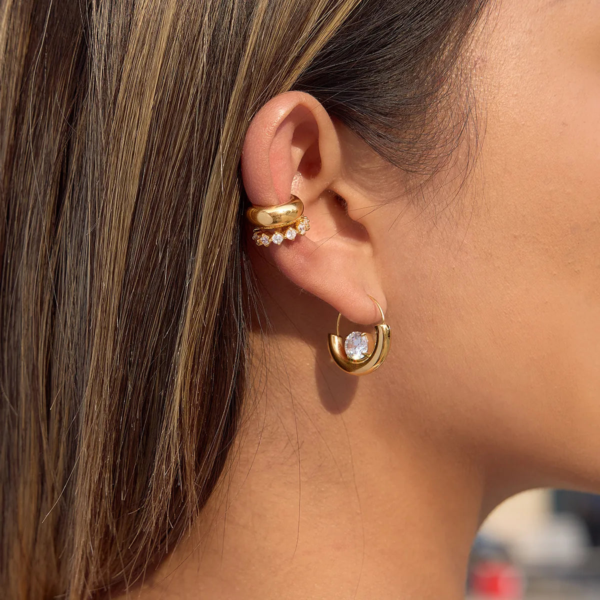 The Amy Hoop Earrings