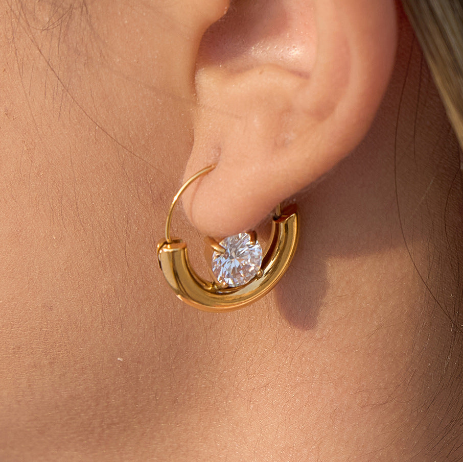 The Amy Hoop Earrings