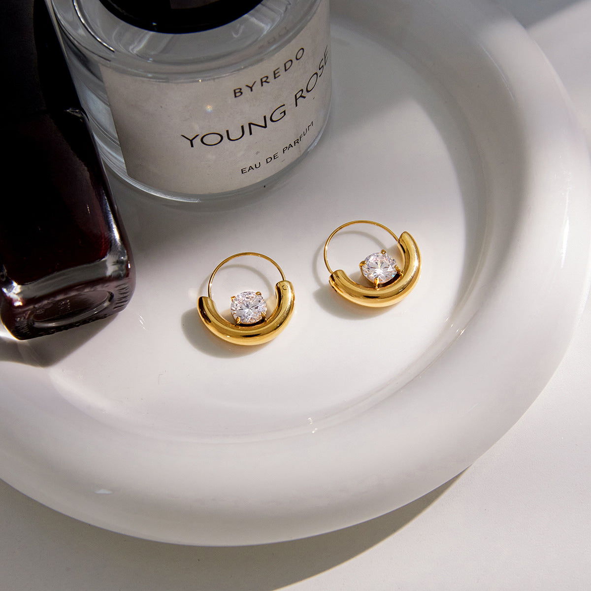 The Amy Hoop Earrings