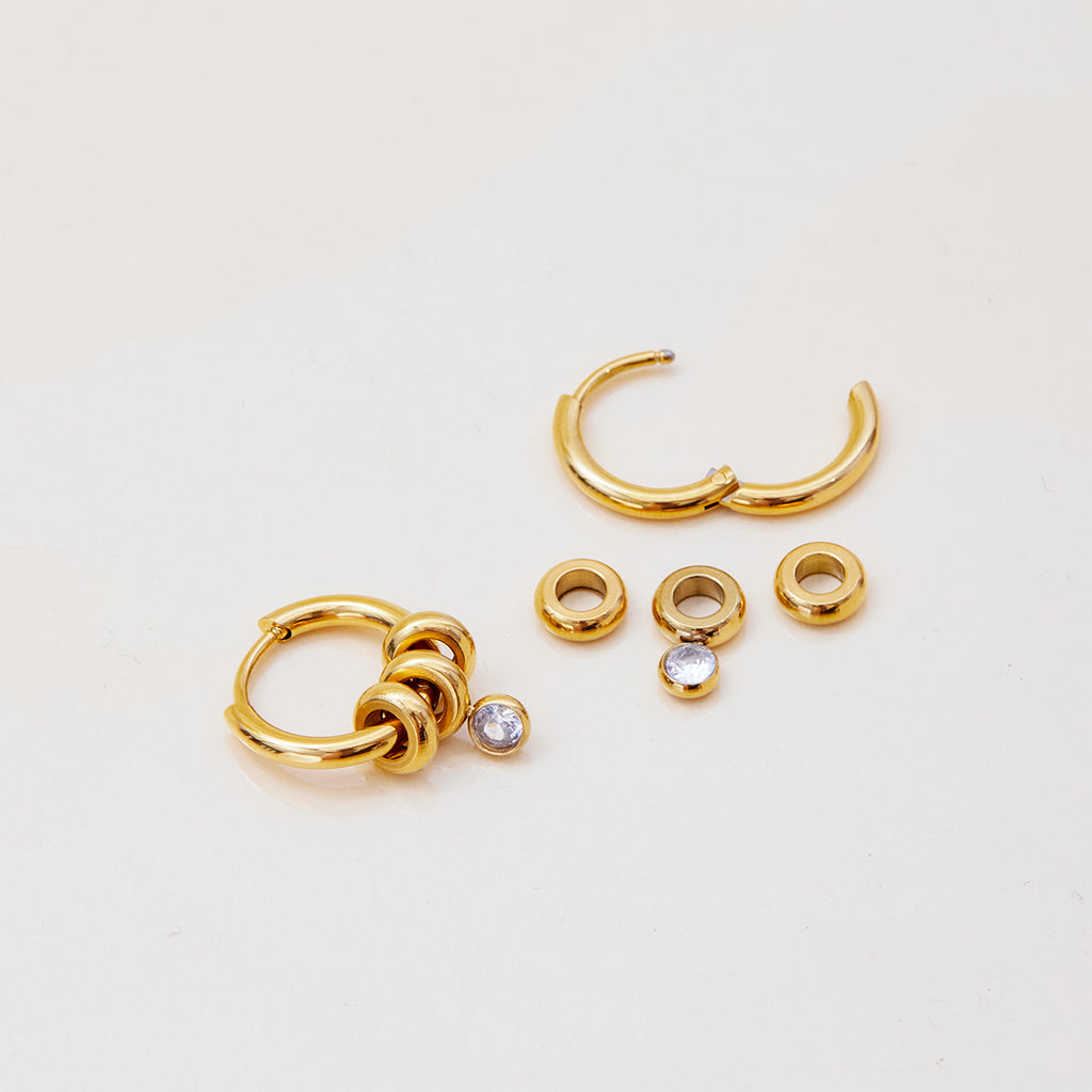 The Stacey Hoop Earrings