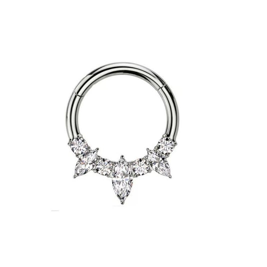 Tiara | Stainless Steel Seamless Clicker Ring