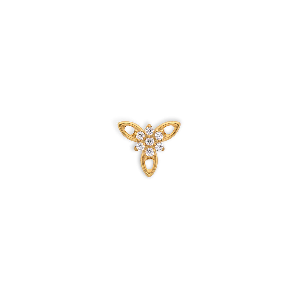 Edelweiss | G23 Titanium Flat Back Stud