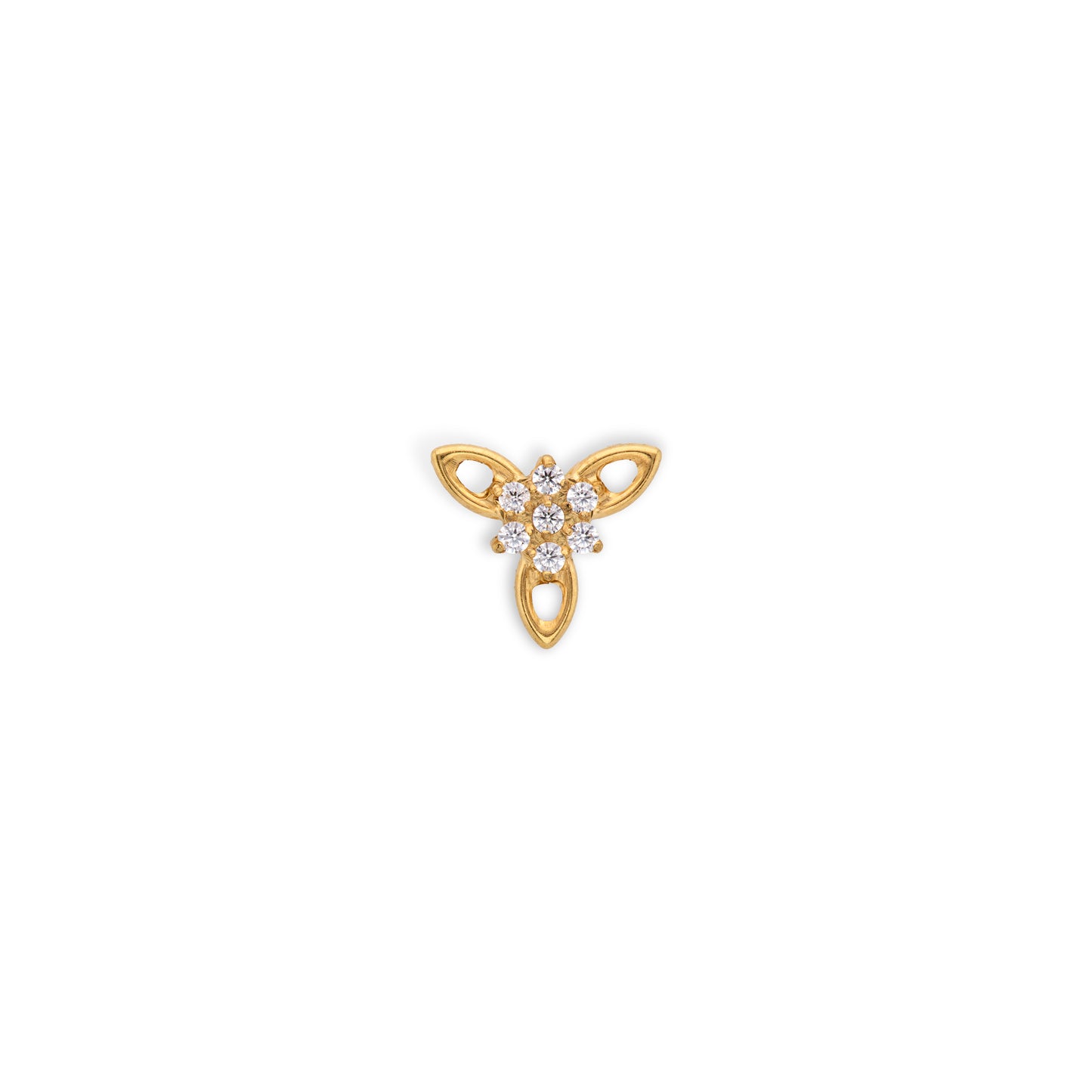 Edelweiss | G23 Titanium Flat Back Stud