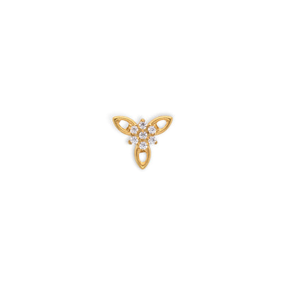 Edelweiss | G23 Titanium Flat Back Stud