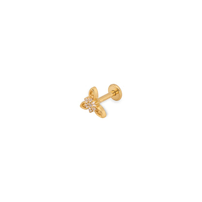 Edelweiss | G23 Titanium Flat Back Stud