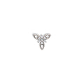 Edelweiss | G23 Titanium Flat Back Stud 16G Gauge