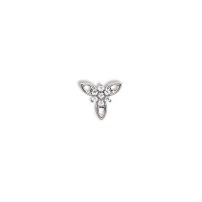 Edelweiss | G23 Titanium Flat Back Stud
