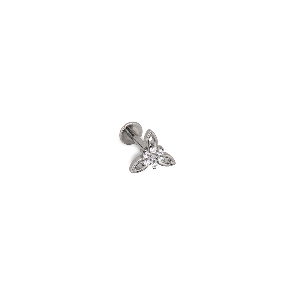 Edelweiss | G23 Titanium Flat Back Stud
