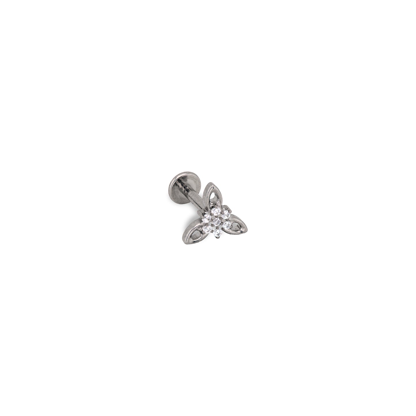 Edelweiss | G23 Titanium Flat Back Stud