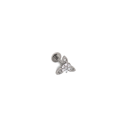 Edelweiss | G23 Titanium Flat Back Stud