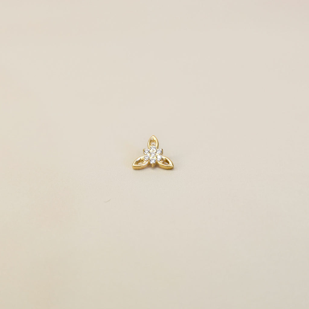 Edelweiss | G23 Titanium Flat Back Stud