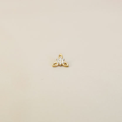 Edelweiss | G23 Titanium Flat Back Stud
