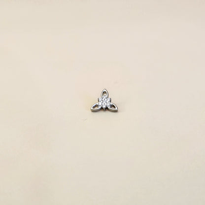 Edelweiss | G23 Titanium Flat Back Stud